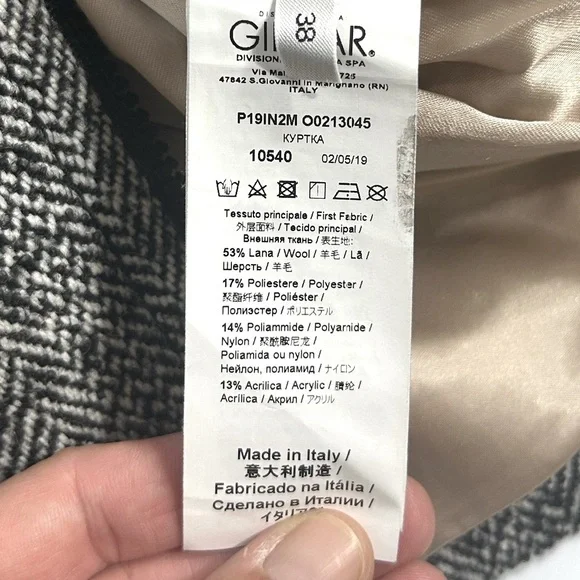 No.21 Herringbone Jacket - Picture 5 of 6